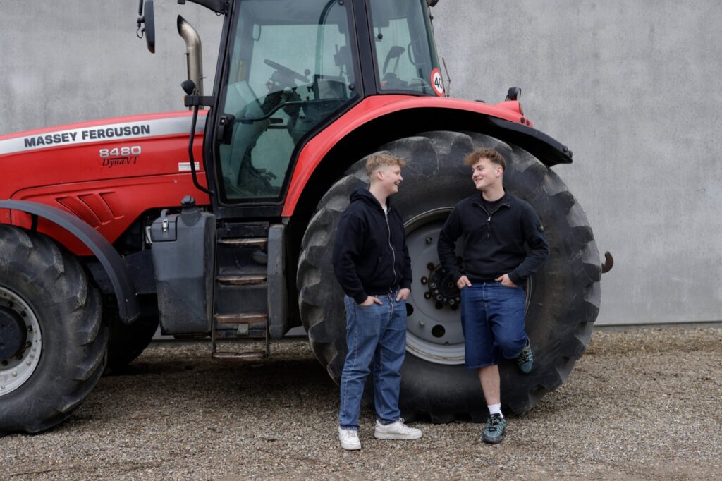 Deltagere ved en traktor til traktortræk