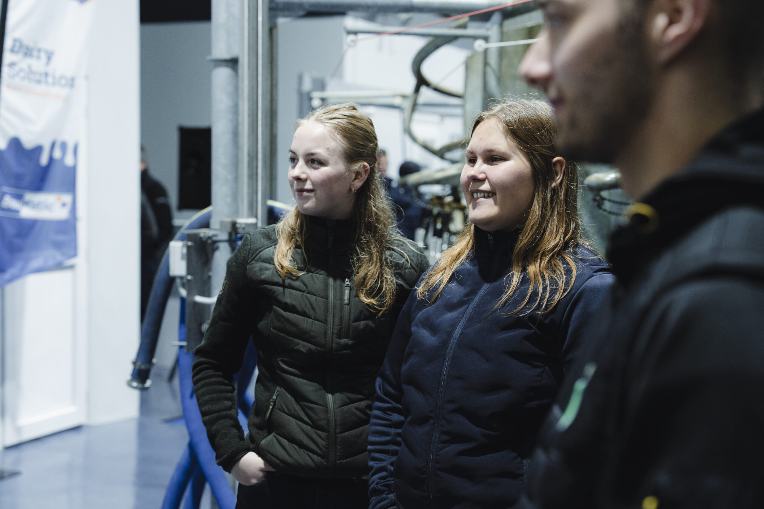 En aften i mælkeproduktionens tegn hos Magnusminde